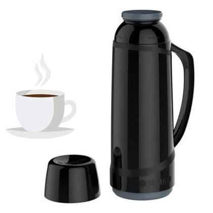 Imagem de Garrafa Térmica de Polipropileno com Tampa - Soprano Cristal