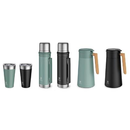 Imagem de Garrafa Térmica Electrolux 1L Verde Sense To Go Antivazamentos