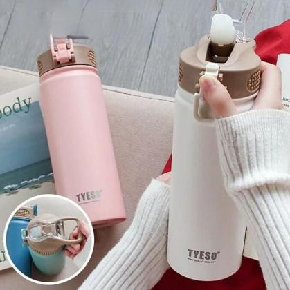 Imagem de Garrafa Térmica Em Aço Inox Academia com Bico Tyeso