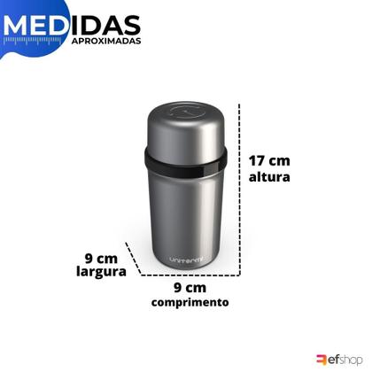 Imagem de Garrafa Térmica Fano 250 ml Unitermi p/ Café Chá Suco Leite