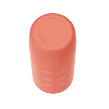 Imagem de Garrafa Térmica Firenze Mini 250ml Flores Pêssego Invicta
