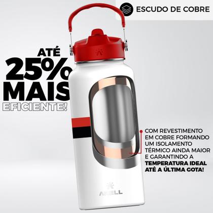 Imagem de Garrafa Térmica Flamengo Straw Flask FLA02 946ml Arell