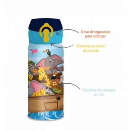 Imagem de Garrafa Termica Flip 300ml Fe1 Arca De Noe 13156