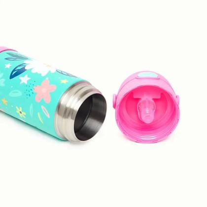 Imagem de Garrafa termica funtainer f410 jardim das flores 355ml - thermos