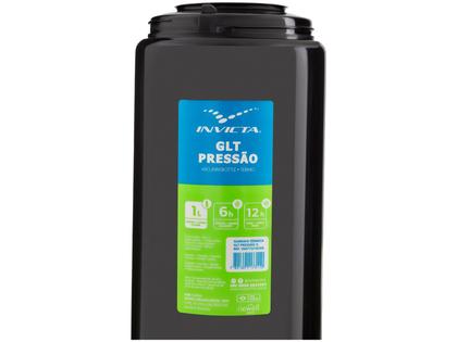 Imagem de Garrafa Térmica GLT Pressão 1L Preta Invicta