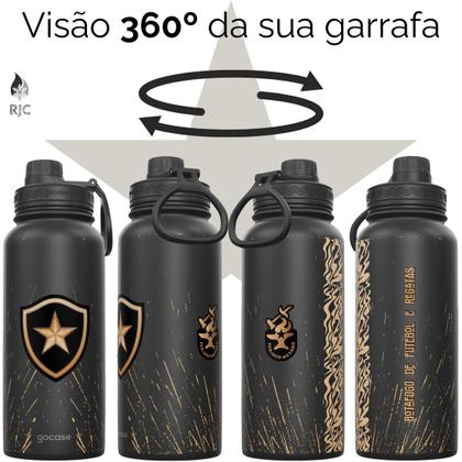 Imagem de Garrafa Térmica Gocase Fresh 950ml Oficial do Botafogo