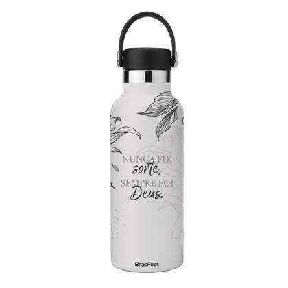 Imagem de Garrafa térmica hydra temas fe1 nunca foi sorte