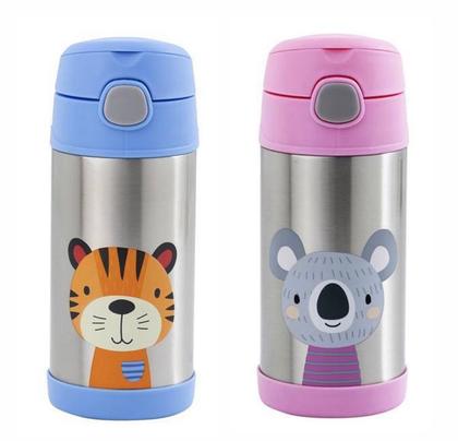 Imagem de Garrafa Térmica Infantil Aço Inoxidável 270ml Clingo