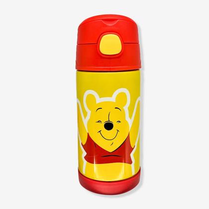 Imagem de Garrafa térmica infantil click c/canudo 300ml winnie the pooh - zona criativa