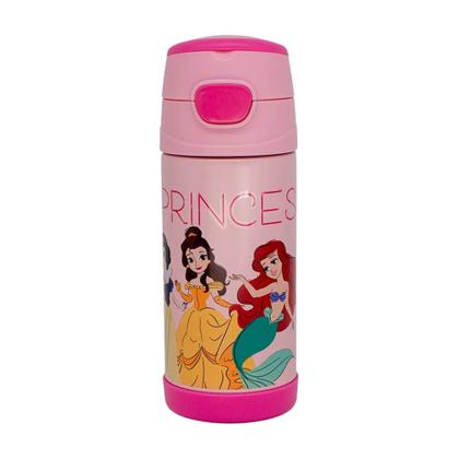 Imagem de Garrafa Térmica Infantil Top Handle 350ml Princesas  Disney Zona Criativa - 10073113