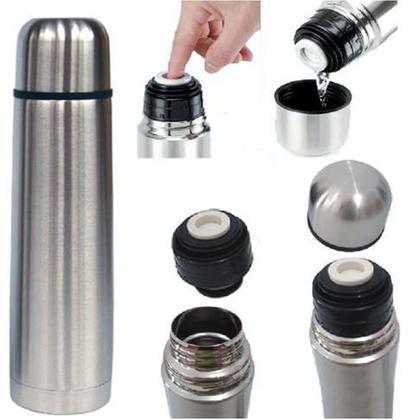 Imagem de Garrafa Térmica Inox 500 ml Inquebrável