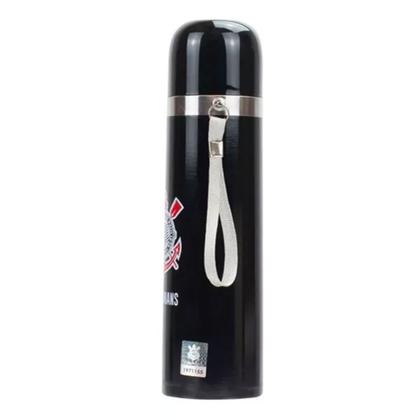 Imagem de Garrafa Térmica Inox 500ml Flamengo Corinthians Palmeiras São Paulo