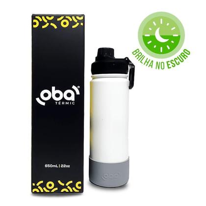 Imagem de Garrafa Térmica Inox 650ml com Tampa Esportiva e Capa