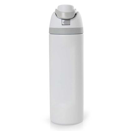 Imagem de Garrafa Térmica Inox Academia 800ml Aya Branca Alma Genius