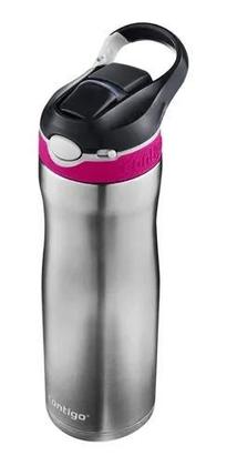 Imagem de Garrafa Térmica Inox Autospout Ashland Chill com Bico Retratil, Contigo, Rosa Berry, 591ml