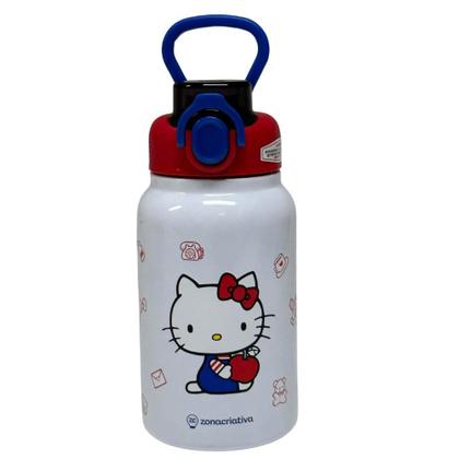 Imagem de Garrafa Térmica Inox Click 500Ml Hello Kitty - Zona Criativa