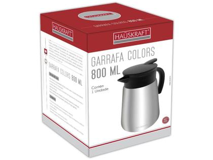 Imagem de Garrafa Térmica Inox de Café Hauskraft  800ml  - Colors