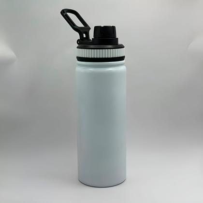 Imagem de Garrafa Térmica Inoxidável Basic 1 Litro Academia Hidratação Cor:Azul
