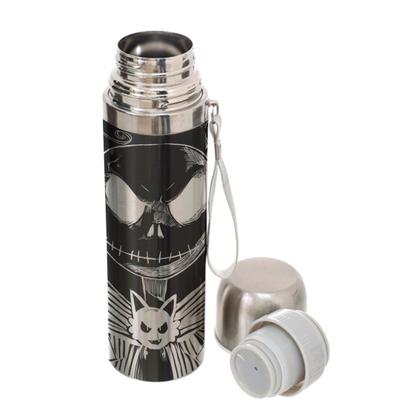 Imagem de Garrafa Térmica Jack Skellington Em Inox Alto Brilho 450ml