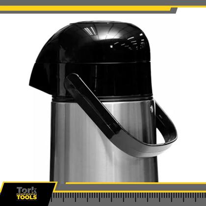 Imagem de Garrafa Térmica Lúmina 100% Inox 1l 52998 Termolar