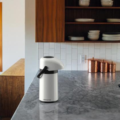 Imagem de Garrafa Térmica Mesa Verona Pressão 0,600 ml p/ Café Chá Suco