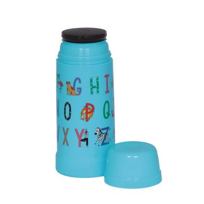 Imagem de Garrafa Térmica Mini Kids 300ml Céu Azul Alfabeto Mor