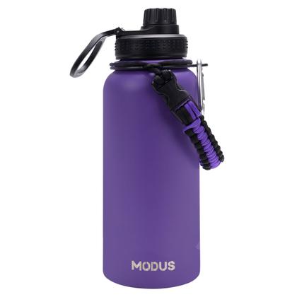 Imagem de Garrafa Térmica Parede Dupla Aço Inox 1L Café Suco Água Academia Passeio Caminhada