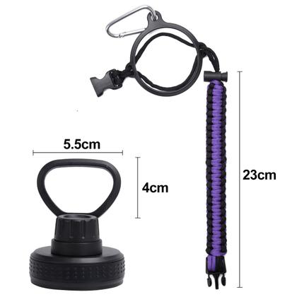 Imagem de Garrafa Térmica Parede Dupla Aço Inox 1L Café Suco Água Academia Passeio Caminhada