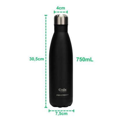 Garrafa Térmica Powder Aço Inox 750 ml Onix Termic - Paramount 3 Imagem de Garrafa Térmica Powder Aço Inox 750 ml Onix Termic