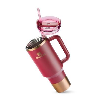 Imagem de Garrafa Térmica Quencher 1,18l Stanley Gilded Pomegranate