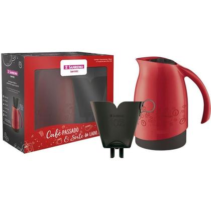 Imagem de Garrafa termica rosca bule 700ml sup.p/fil102 vm/pt sanremo