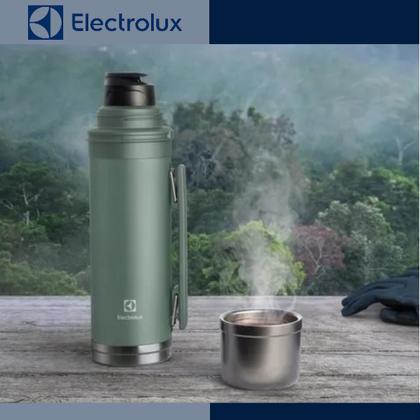 Imagem de Garrafa térmica Sense To Go Electrolux 1L Inox Cor Verde