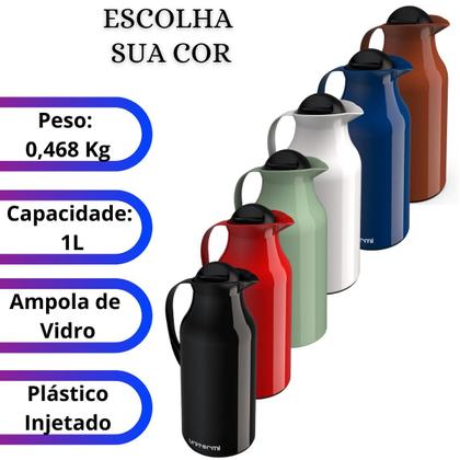 Imagem de Garrafa Térmica Siena 1 Litro Unitermi Café Chimarrão Chá