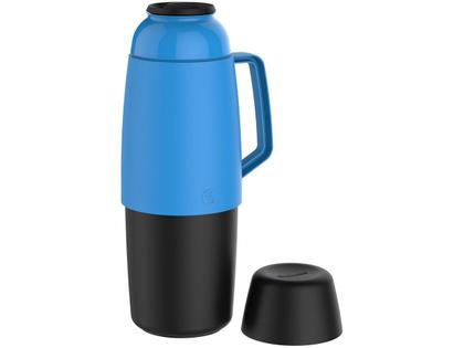 Imagem de Garrafa Termica Soprano Lotus 1L Azul 09000.0014.55