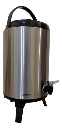 Imagem de Garrafa Térmica Soprano Tipo Botijão Cooler Inox Palace 9,5l