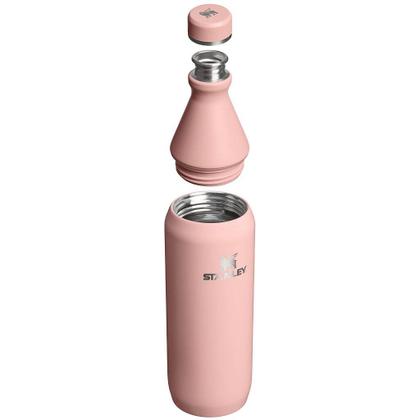 Imagem de Garrafa Térmica Stanley Slim Bottle 9003 Peach Rose 591ml