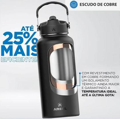 Imagem de Garrafa Termica Straw Flask 946Ml Blacksand