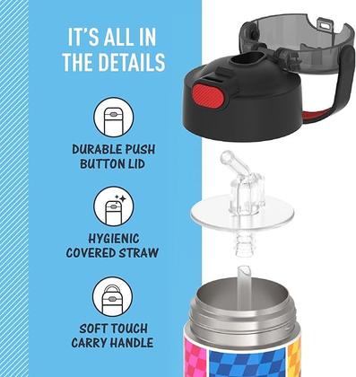 Imagem de Garrafa Térmica Super Mario Kart (355 ml) - THERMOS