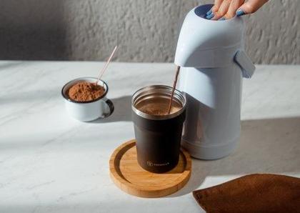 Imagem de Garrafa Térmica Termolar 500ml Kit Higiene Bebê Pressão Água Quente Pump K038