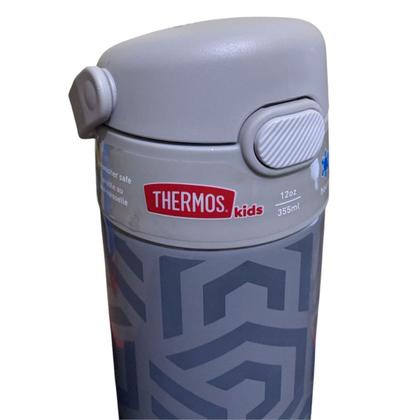 Imagem de Garrafa Térmica Thermos Funtainer Cinza 355ml Cor:Cinza