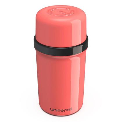 Imagem de Garrafa Térmica Unitermi 250ml para Café Chá Água Leite - Rosa