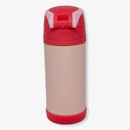 Imagem de Garrafa Top Handle Infantil 350ml Com Adesivo Eu Amo Gatos 10073119