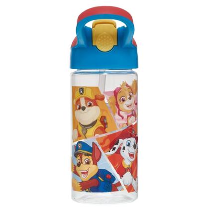 Imagem de Garrafa Tritan Com Canudo Patrulha Canina Friends 500ml
