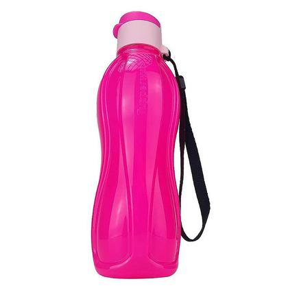Imagem de Garrafa Tupperware Eco Tupper Plus 500ml Rosa Fluxo Neon Squeeze