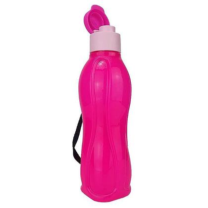Imagem de Garrafa Tupperware Eco Tupper Plus 500ml Rosa Fluxo Neon Squeeze