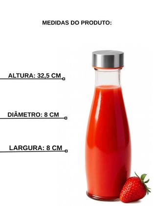 Imagem de Garrafa Vidro Tuut Acqua 1 L  Mesa Posta com Estilo