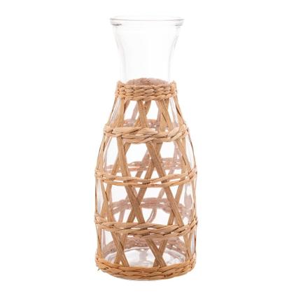 Imagem de Garrafa Wolff de Vidro com Sisal 800ml