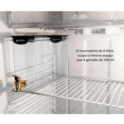 Imagem de Garrafão de Água para Geladeira Reservatório de 6 Litros