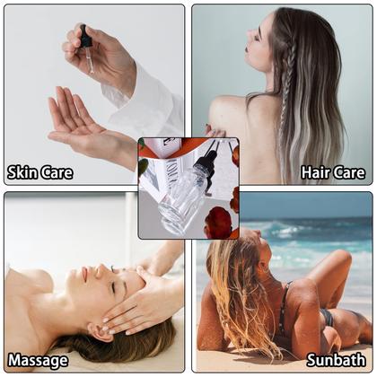 Imagem de Garrafas de vidro Comrzor 48, pacote de 30 ml com conta-gotas e acessórios