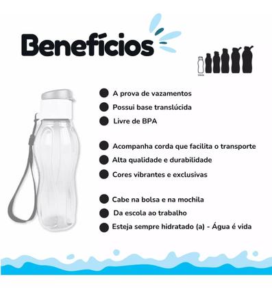 Imagem de Garrafas Eco Tupper Tupperware 310ml Modelo Infantil